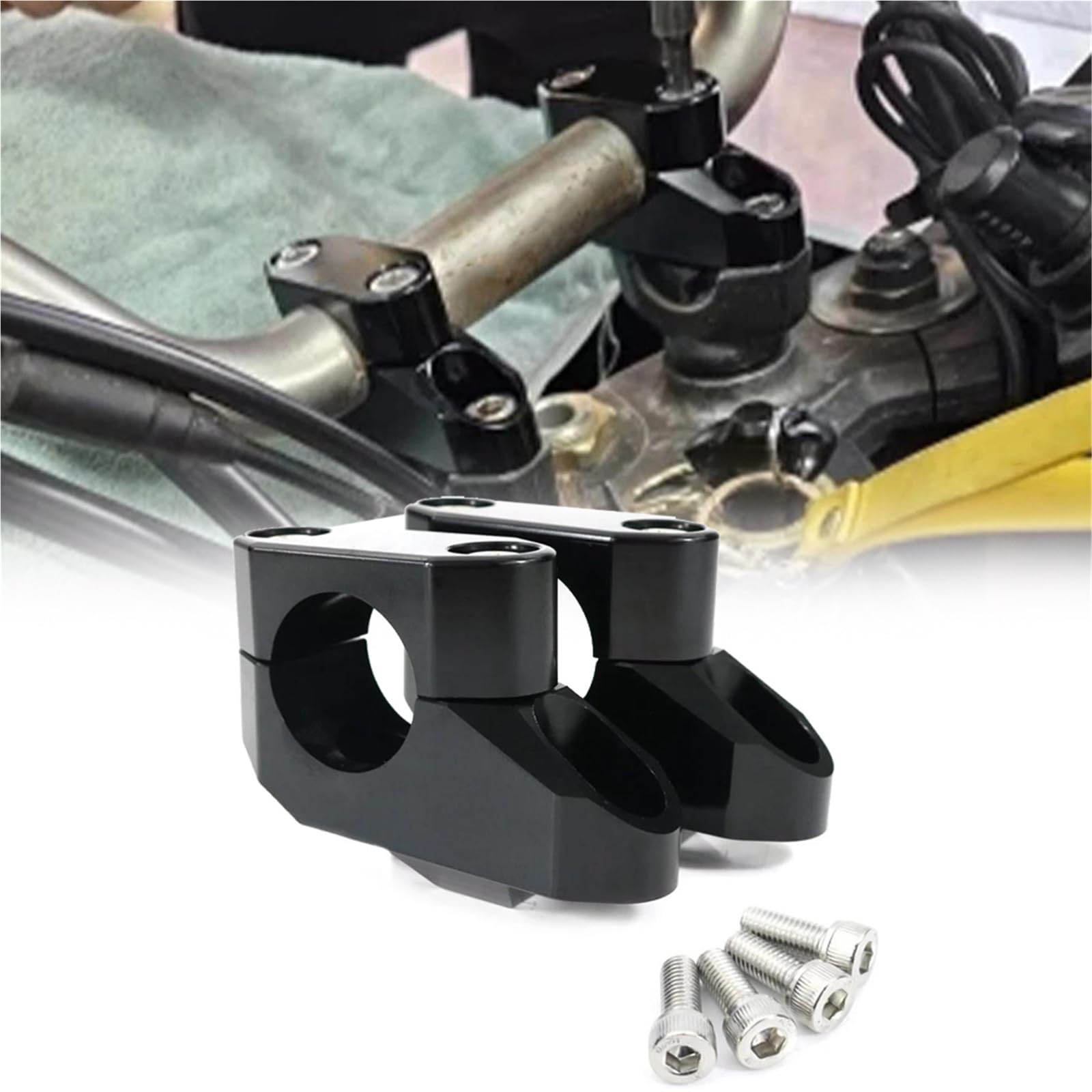 Rehausseur guidon 28mm Suzuki V-Strom 1050 XT GSX-S1000 pontet moto