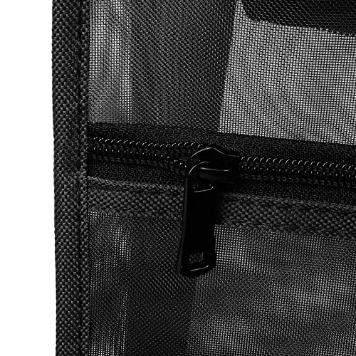 Image of Art Portfolio Bag 18 x 12 Inch, Poster Storage Bag with Handle and Zipper Organizer Transparent Bag for Posters Board, Painting Book, Bulletin Boards, Watercolor Sketchbook
