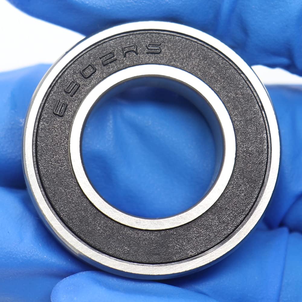 6PCS 6902-2RS Fahrradlager 15 * 28 * 7mm ABEC-5 Kugellager for Fahrradnabe Vorderrad-Hinterradnaben Rad 6902 RS