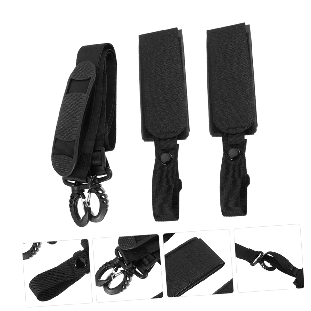 VANZACK Ski Straps Skiing Strap for Ski Board Pole Easy to Use Durable Material