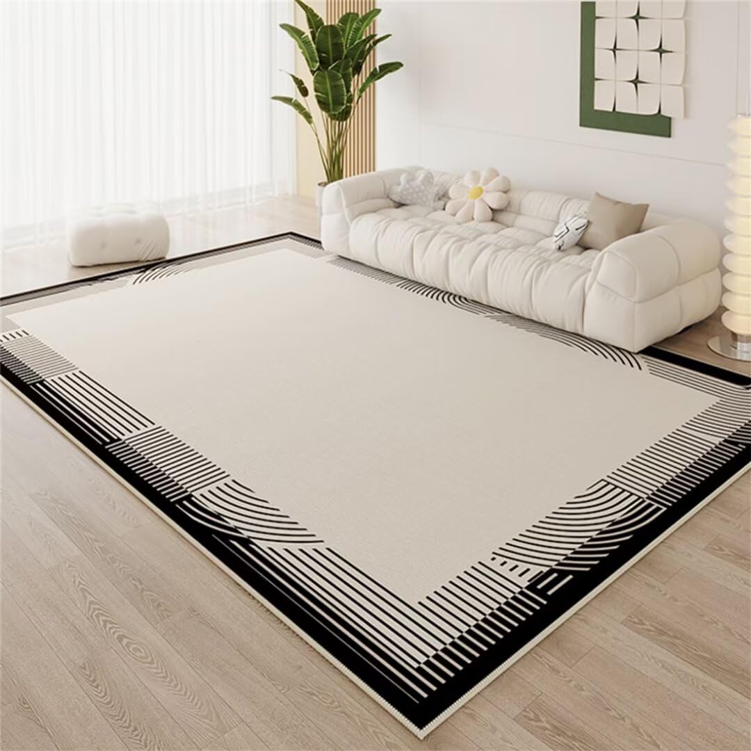 Tapis décoration intérieure 90x160cm style minimaliste couleur unie