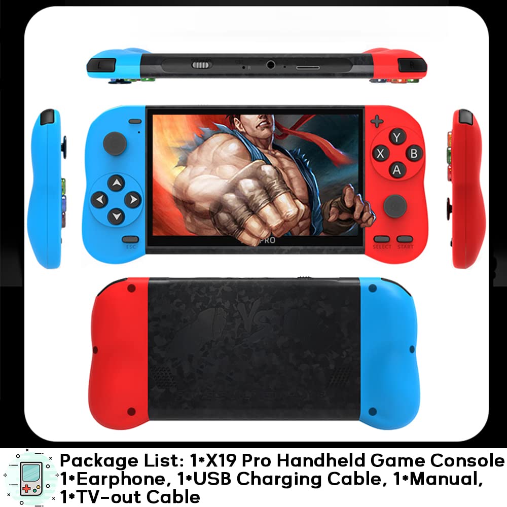 Buy CredevZone X19 Pro Handheld Game Console 5.1 inch Retro Games