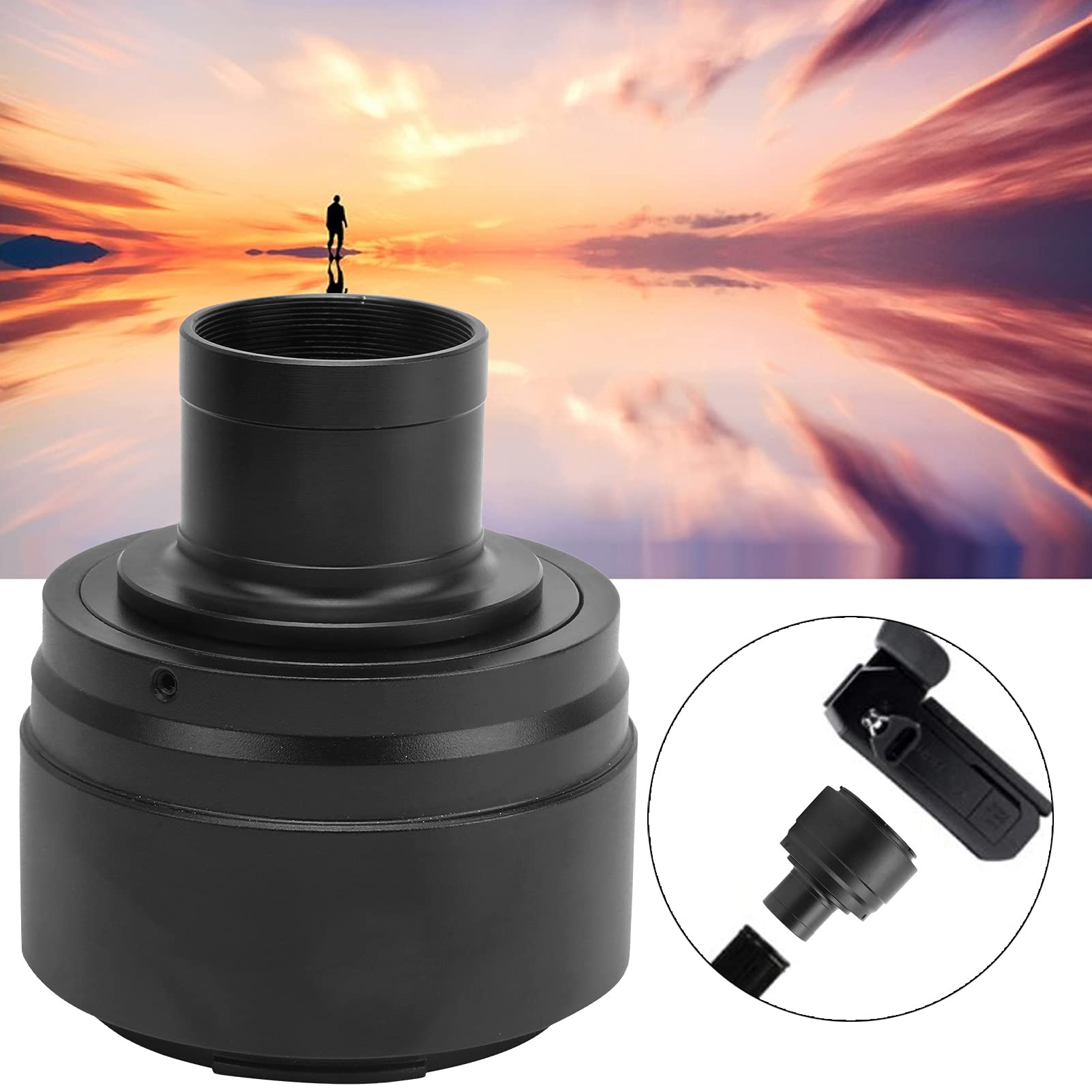 Z Mount T Ring Z Mount T Ring Altri Accessori per Telescopi 1.25in Telescopio Astronomico T Mount Tube Ring Adapter per Nikon Z Mount Mirrorless Camera