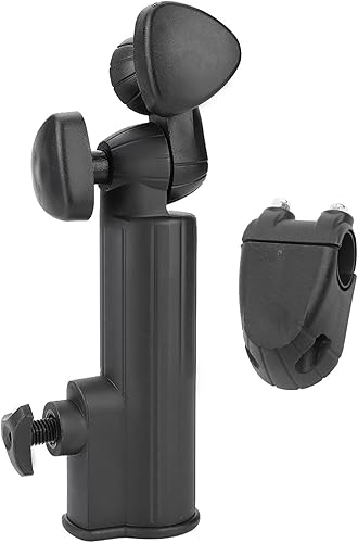 Soporte de paraguas para carrito de golf, resistente, con base universal de aleación de aluminio para carrito de empuje, pesca, silla de playa,