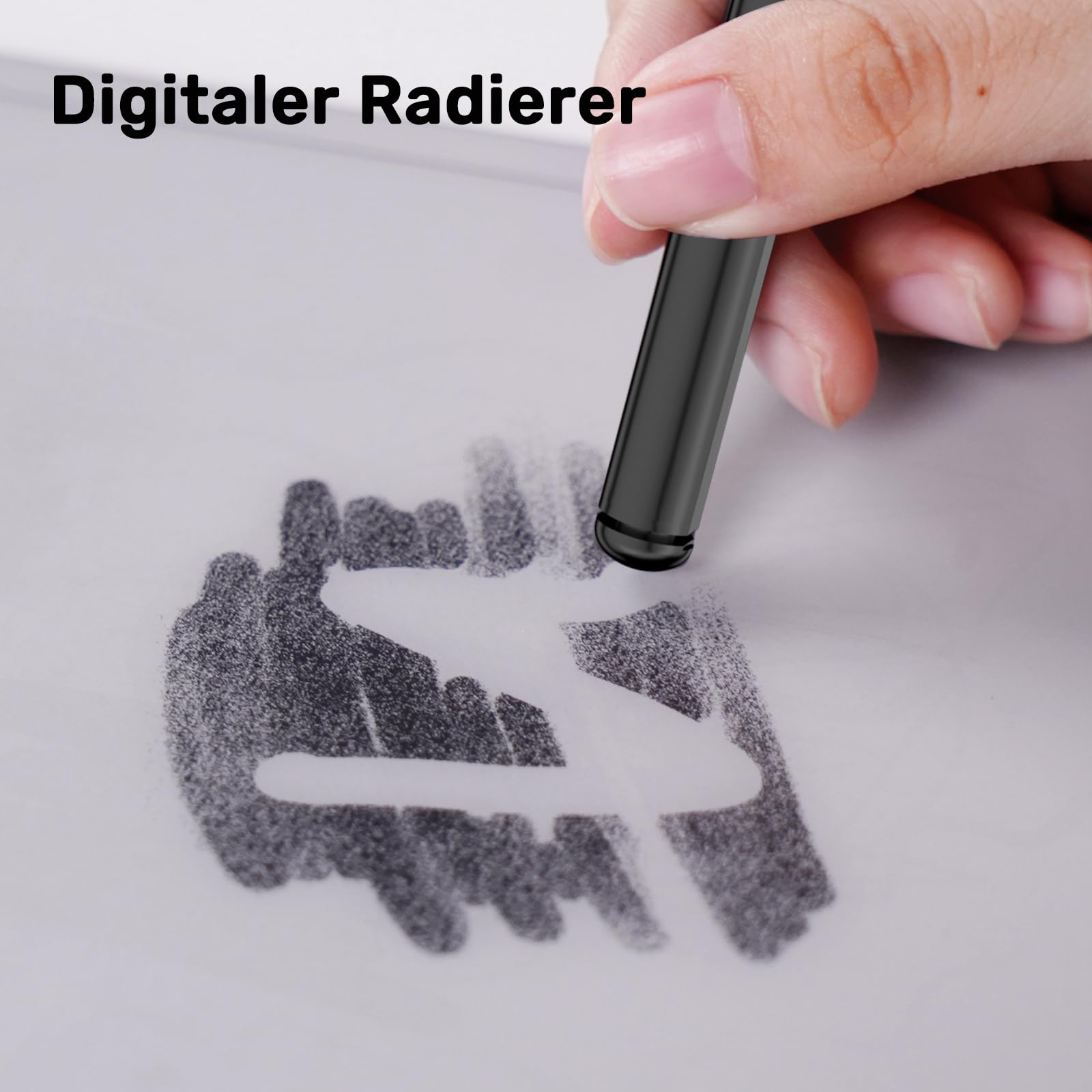 Stylus Pen für Remarkable 2 Stift, EMR Stift mit Radiergummi, 4096 Druckstufe, Handflächenabweisung, Magnetischer Adsorption, EMR Pencil geeignet für Kindle Scribe/Remarkable 2/1