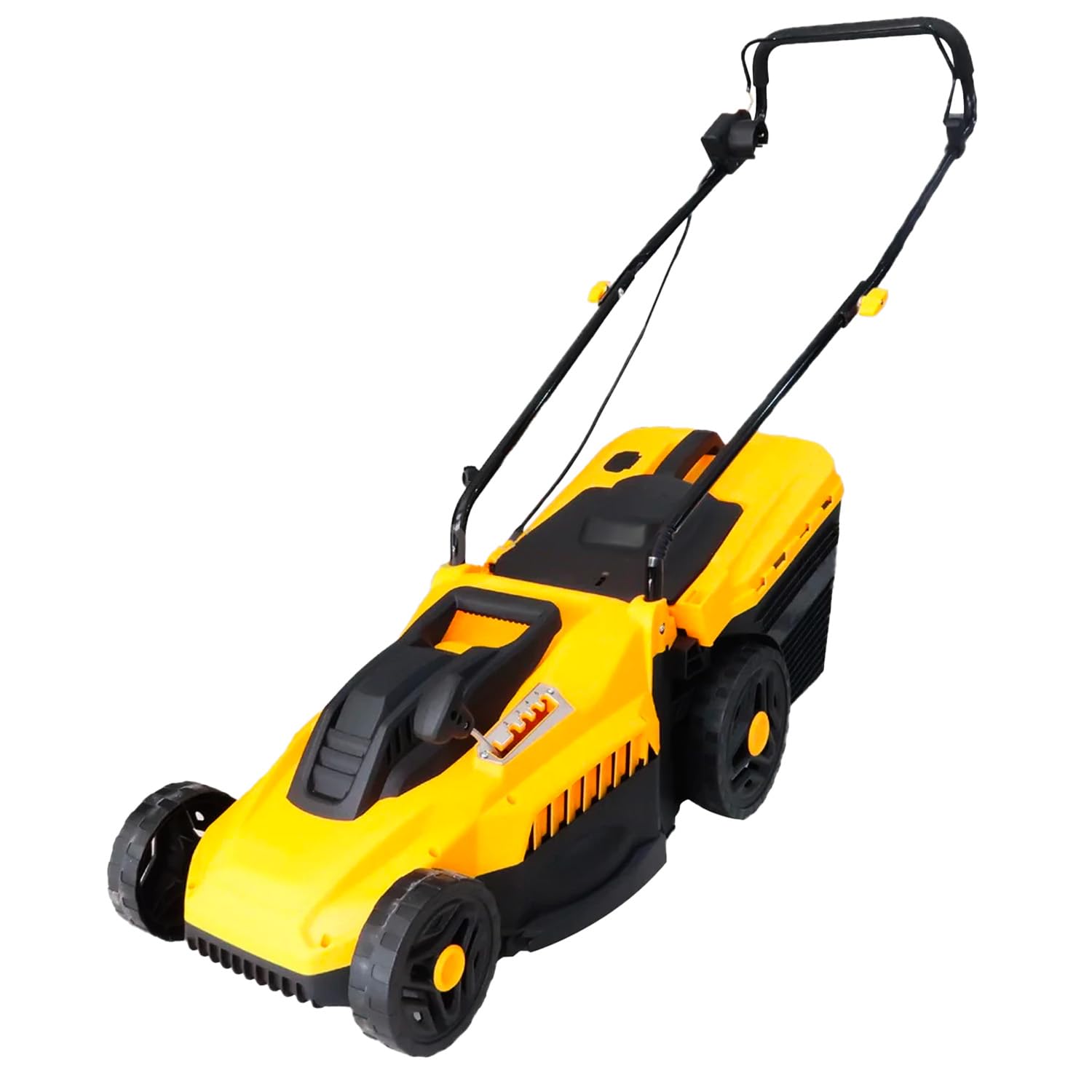 Avilia Tagliaerba Elettrico a Spinta - Tosaerba con Ruote e Sacco Raccogli Erba da 35L, 1400W, 330mm di Larghezza di Taglio