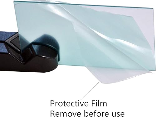 Miniatura 4 de Casco de soldadura de oscurecimiento automático de repuesto para lente de protección interior, 10 unidades, cubierta interna transparente para