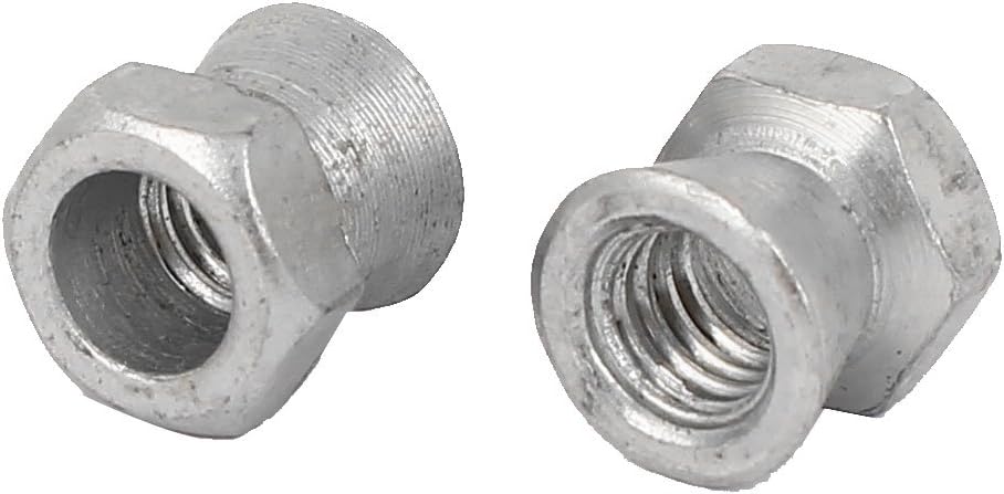 M12 Metric Nails, Screws & Fasteners Thread Tamper Proof Galvanised Security Shear Nuts Nut & Bolt Sets 50 Pcs