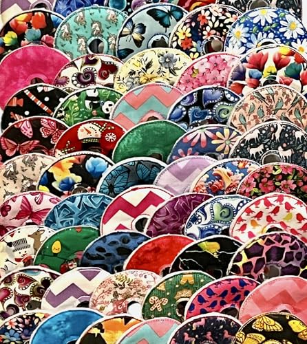 CUTIE BUTTON PADS G/J Tube Mystery 12 Pack Girls Pads