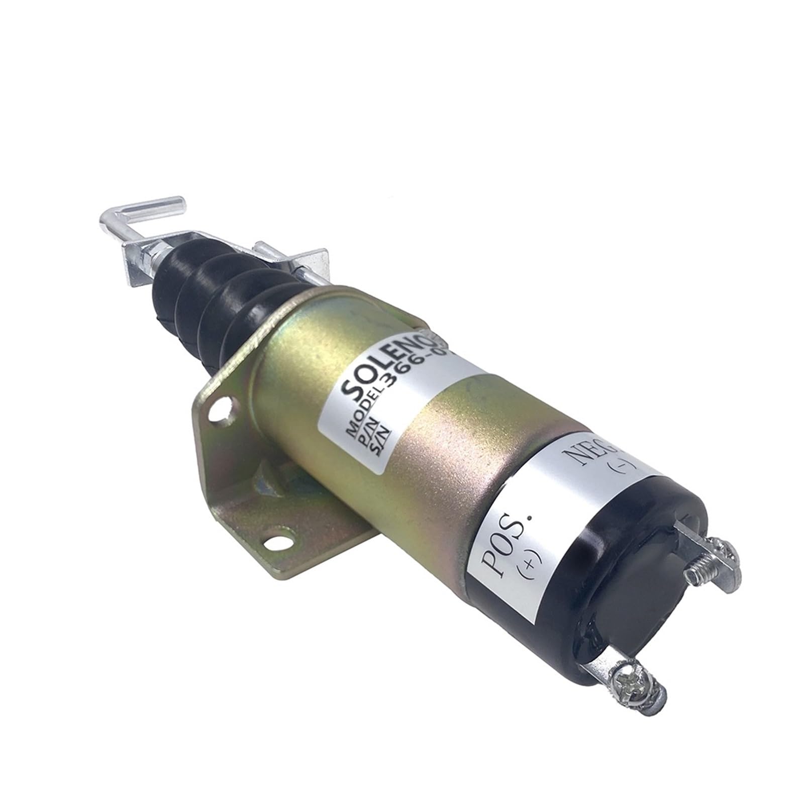 Solenoid Valve 366-07197 12V 366-07198 24V Fuel Shutoff Solenoid Fuel Stop Solenoid