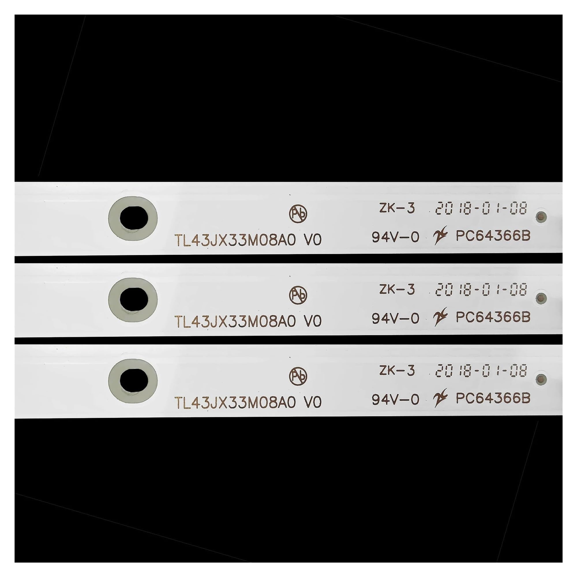Podświetlenie LED dla HKP43F16 Ple-43s07fhd T43D16SF-01B JL.D43081330-140FS-M 43L1600C EM-43AT17D 43L26CMC 43d1620smt 43D1620 4C-LB430T-RF1