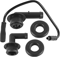 Vista 1 de MOTOALL 4854266 Tubo de ventilación del cárter y manguera de respiración & 53013360AA Codos de válvula de ventilación con junta para Jeep Wrangler