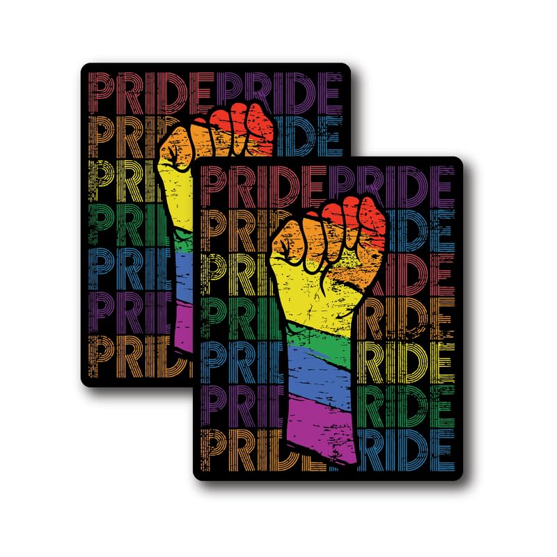 Stickers Pride Rainbow amusants pour célébrer la diversité au quotidien