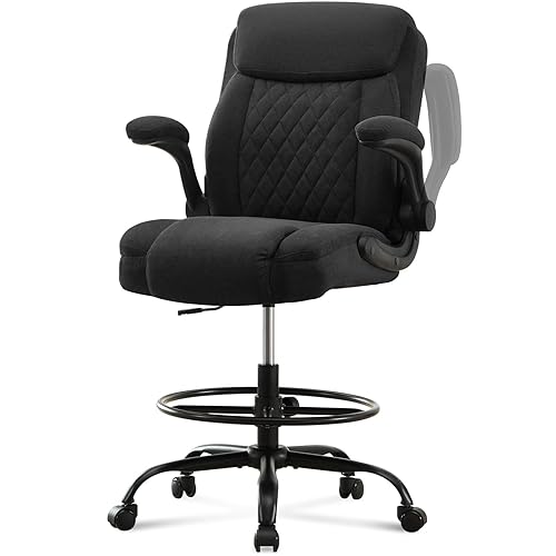 Drafting Chair Tall Office Chair for Standing Desk, Ergonomic Tall