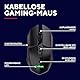 Trust Gaming GXT 110 Felox Wiederaufladbare Kabellose Gaming-Maus, 80 Stunden Akkulaufzeit, 800-4800 DPI, LED-Beleuchtung, 6 Tasten, Wireless Mouse für PC, Laptop, Computer, Windows – Schwarz