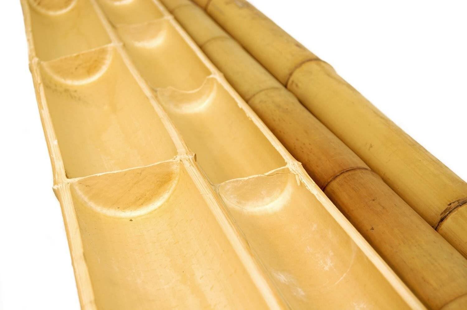 Bamboo Half Cut Strips for Cooking biryani 6 ft Pack of 10 | Natural Bamboo-picture-41