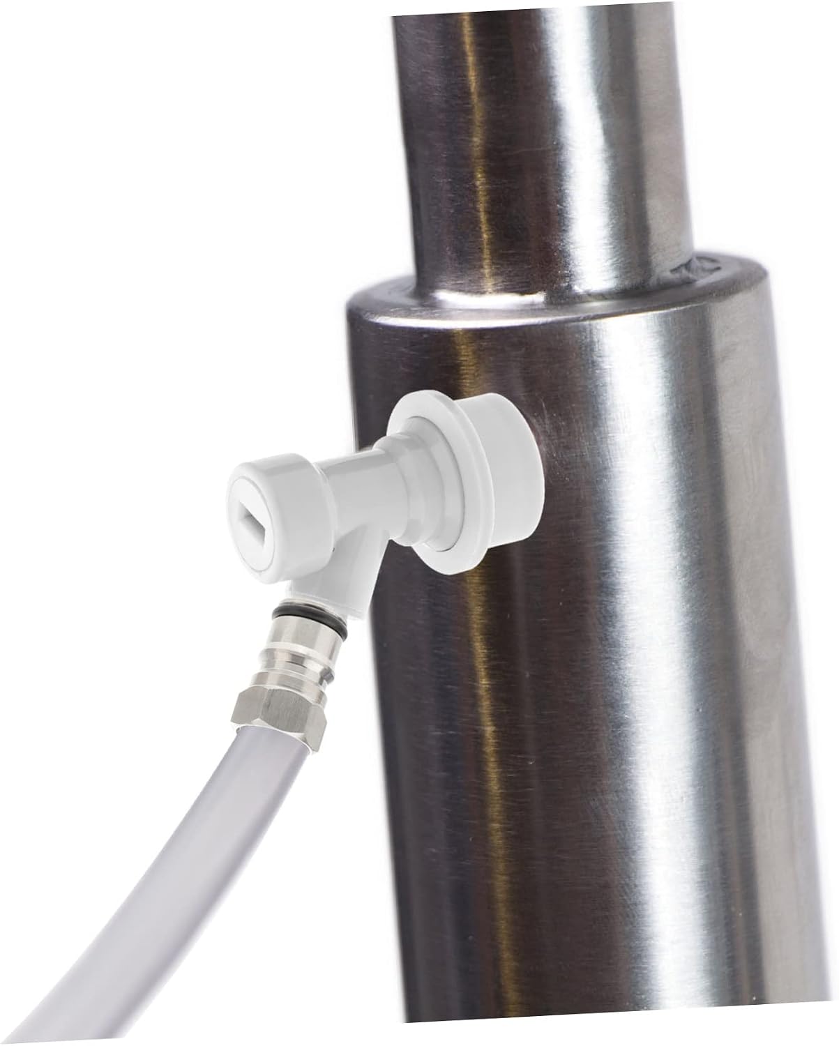 2sets Stainless Steel Keg Couplers Beer Tap Connectors for Kegs Design Compatible with Ball Lock Systems Bars and Home Brewing