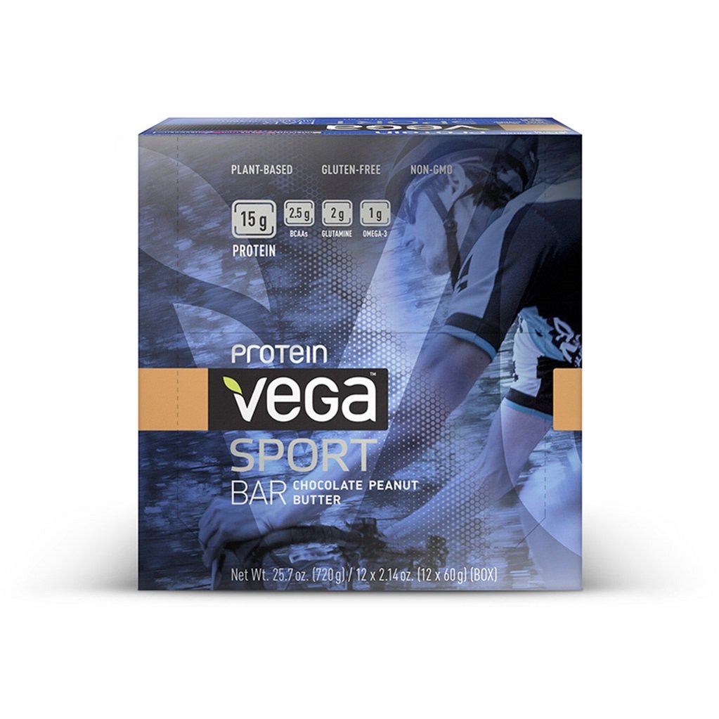 Vega Sport Protein Bar Chocolate Peanut Butter – 720 g
