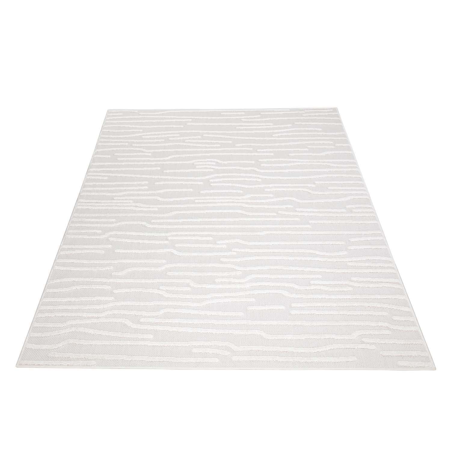 carpet city Tappeto per interni ed esterni, 280 x 380 cm, per interni ed esterni, resistente alle intemperie, per balcone, terrazza, corridoio, cucina, soggiorno, alta profondità, effetto 3D, motivo a