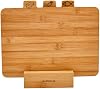 Karaca Triple 4 Piece Stand Bamboo Cutting Board Set