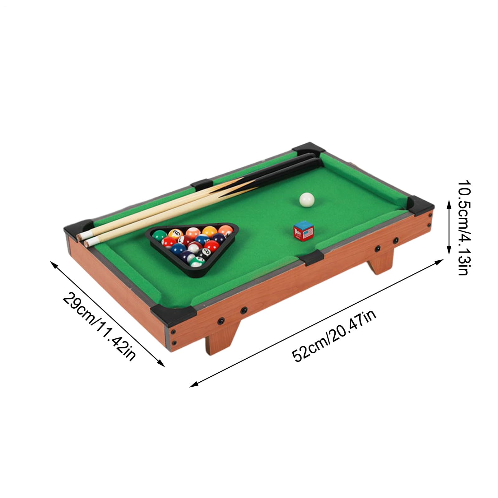 Table de billard portable : table de jeu compacte, jeu de jeux éducatifs | Planche d'étude de mini tailles avec accessoires, détente agréable pour le divertissement familial ou cadeau pour