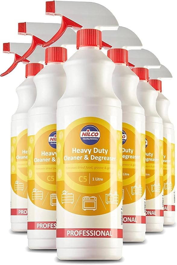 Nilco Heavy Duty Cleaner & Degreaser Spray 1L x 6 Amazon.co.uk Grocery