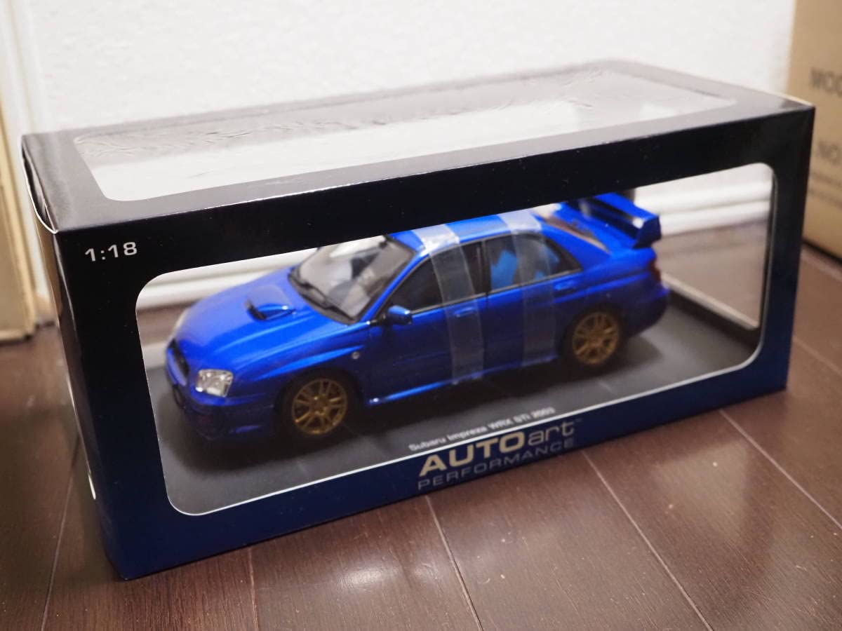 Amazon | 希少 1/18 AUTOart オートアート 78661 SUBARU IMPREZA WRX