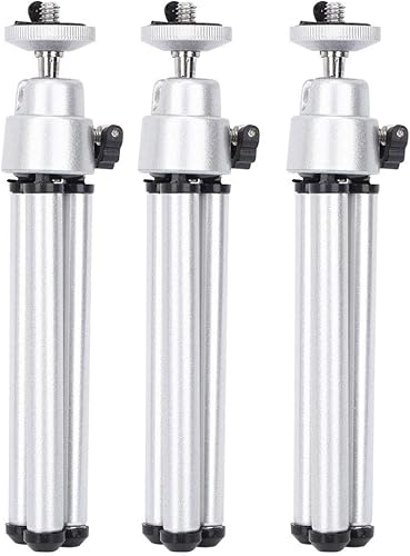 Miniatura 3 de Trípode de aleación de aluminio para cámara, trípode para telescopio, 3 piezas, mini trípode para telescopio, montañismo de viaje en casa para