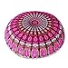 Produktbild Rosennie Mode neu Rund Indische Mandala Kissen Kissenbezüge Runde Bohemian Bodenkissen Kissen Cover Case Kissen 43 * 43cm böhmische Kissen Cushion Cover Abdeckung Sofa Zuhause Dekor (A)