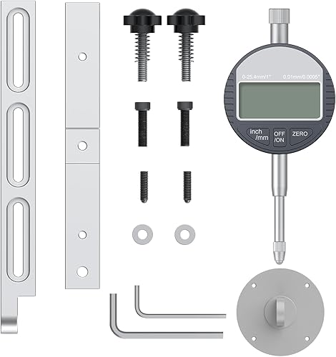 Miniatura 8 de HDLNKAK Indicador de dial digital de sierra de mesa, para alinear y calibrar maquinaria de taller como sierras de mesa, sierras de cinta y prensas