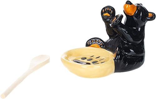 Demdaco Big Sky Carvers - Soporte para cucharas de oso, multicolor