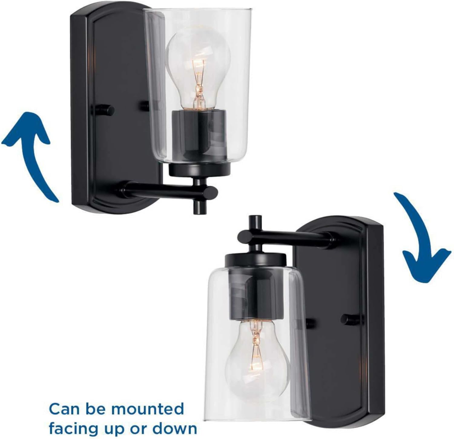 Progress Lighting Adley Collection One-Light Polished Nickel Traditional Wall Light