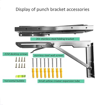 Hanging wall desk ,folding workbench wall mounted ,wall mounted folding table, folding wall table ,fold down table wall mounted ,wall desk ,wall folding table ,wall mounted folding desk(Size:50*30cm/2