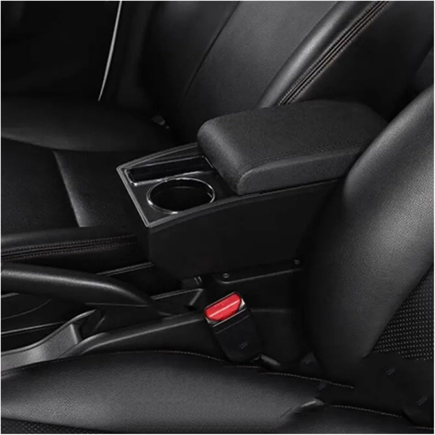 Armrests Centre Console For Suzuki For S-Presso Armrest Box Car Armrest Box Storage Box Interior Dedicated Retrofit Car Accessories Armrest Box(N1 black line No USB)