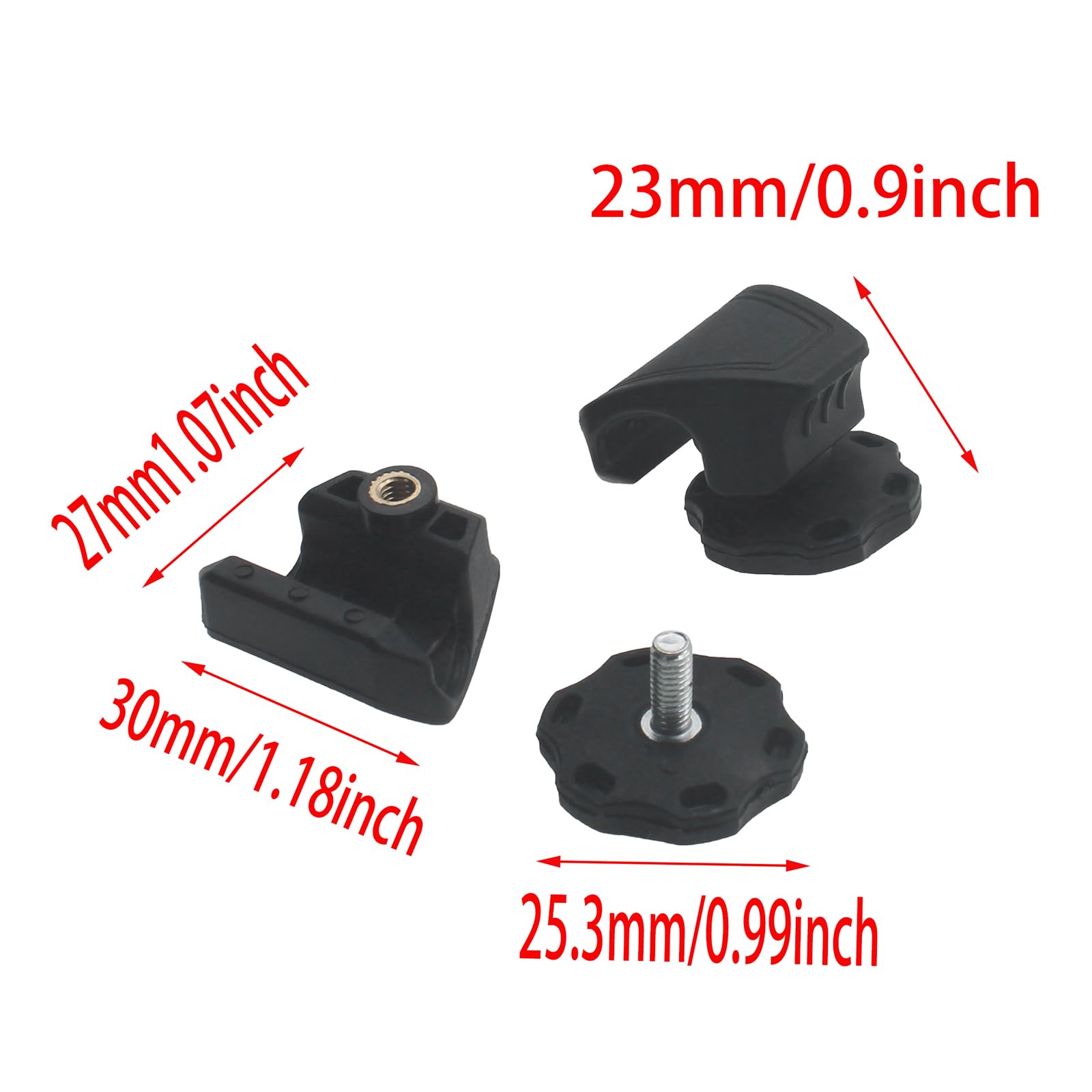 FDXGYH Football Helmet Visor Clips Replacement Screws Football Visor Clips Football Helmet Repair Kit