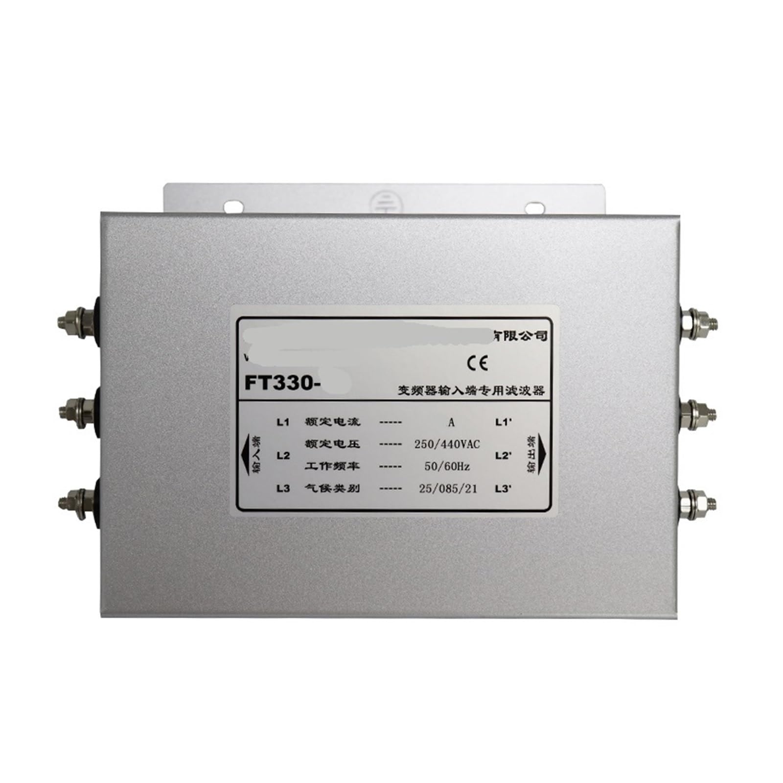 WBBAYDRFR Inverter Input Dedicated Power Filter 380V 440V FT330-80A 100A(FT330-15)