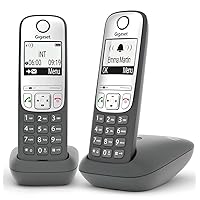 Gigaset AS485 Duo - Due Telefoni Cordless - Vivavoce - Trasferimento di chiamata