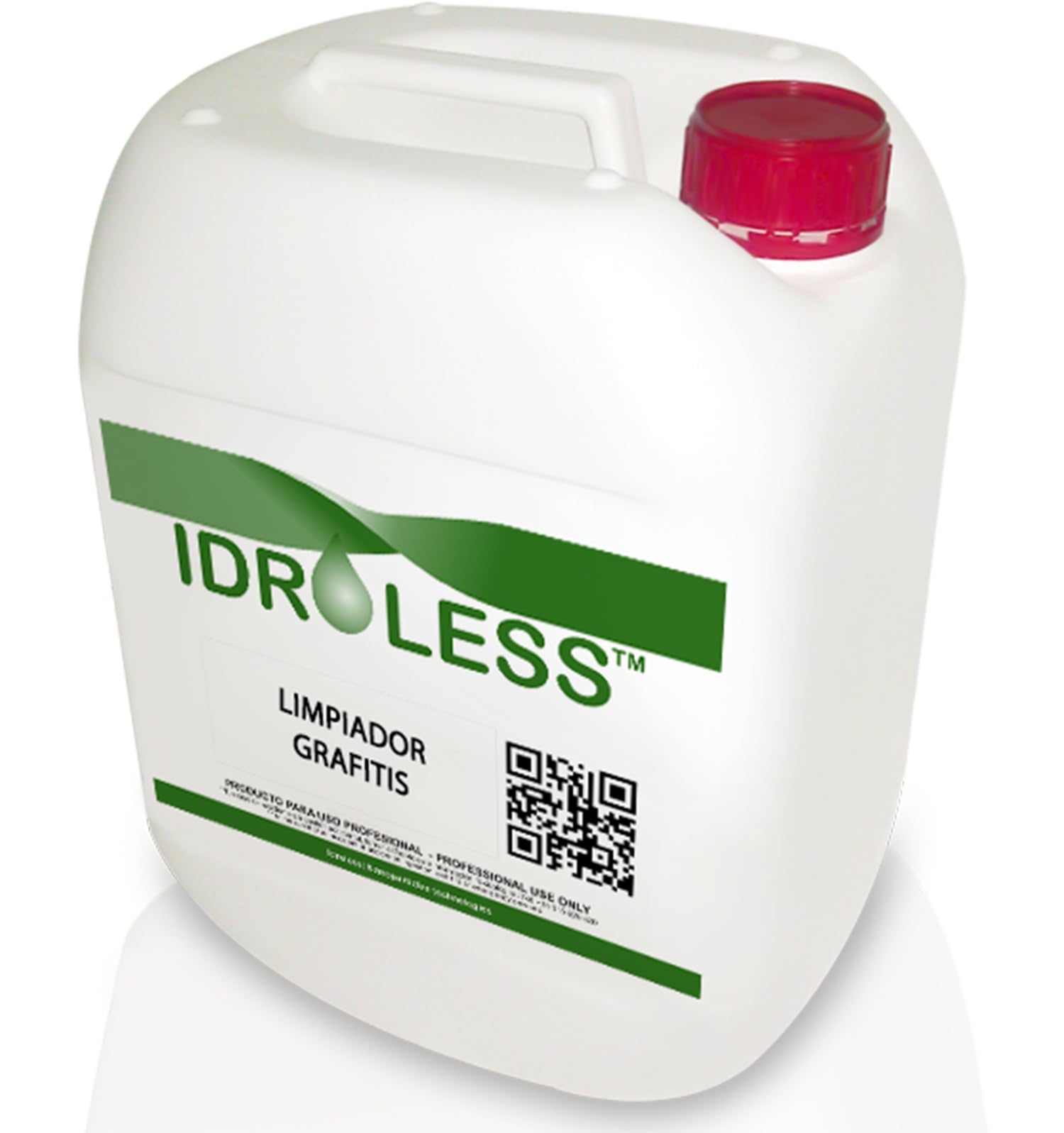 Limpiador de Grafitis 5L para Piedra Ladrillo, Hormigón, Metal | Elimina pintadas y restos de pintura en superficies porosas. Ideal para fachadas, muros y mobiliario urbano.