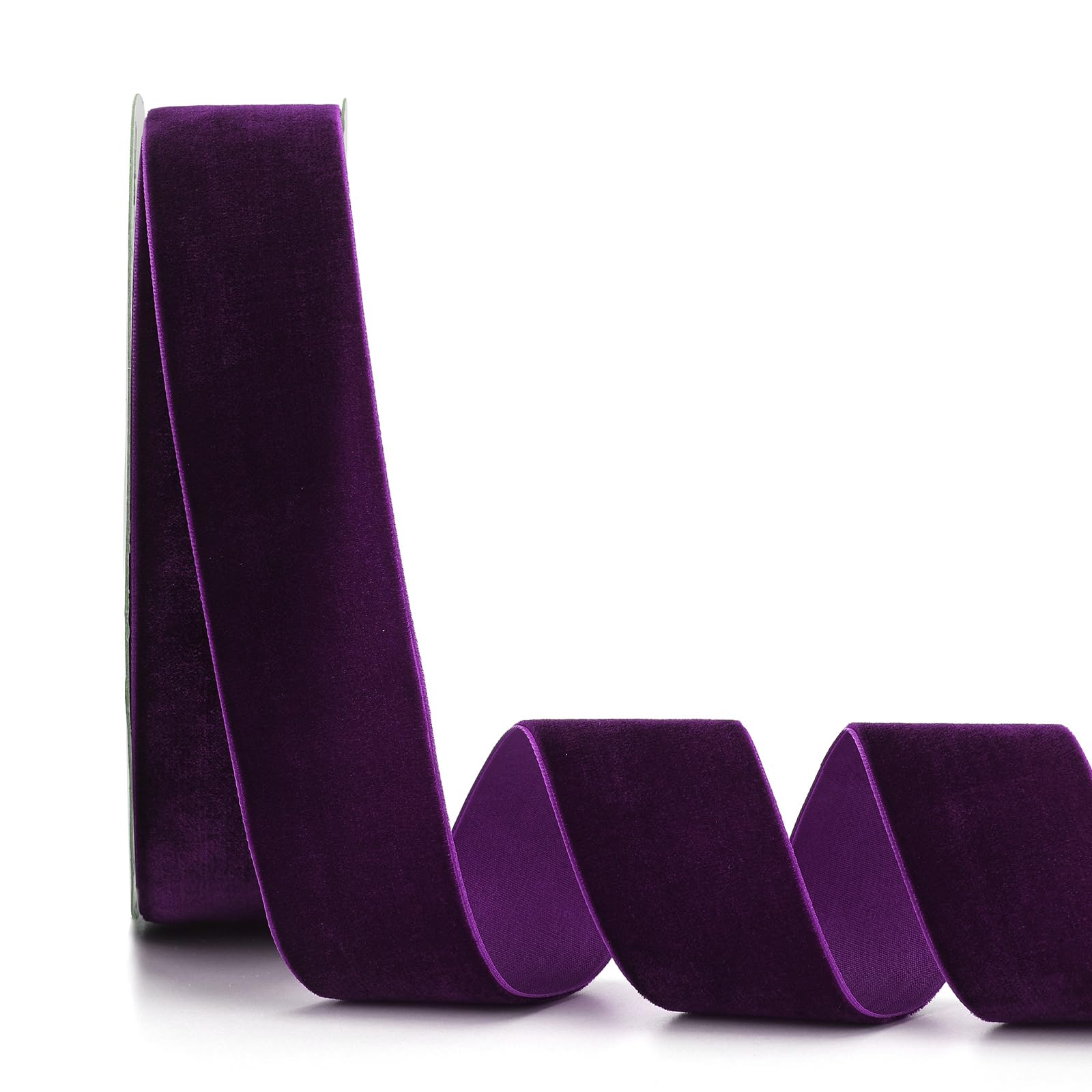 Ruban Velours Violet – Lot De 3 Rouleaux De 10 Mm X 9,1 M – Pour Emballage Cadeau, Décoration, Travaux Manuels, Noël - 11