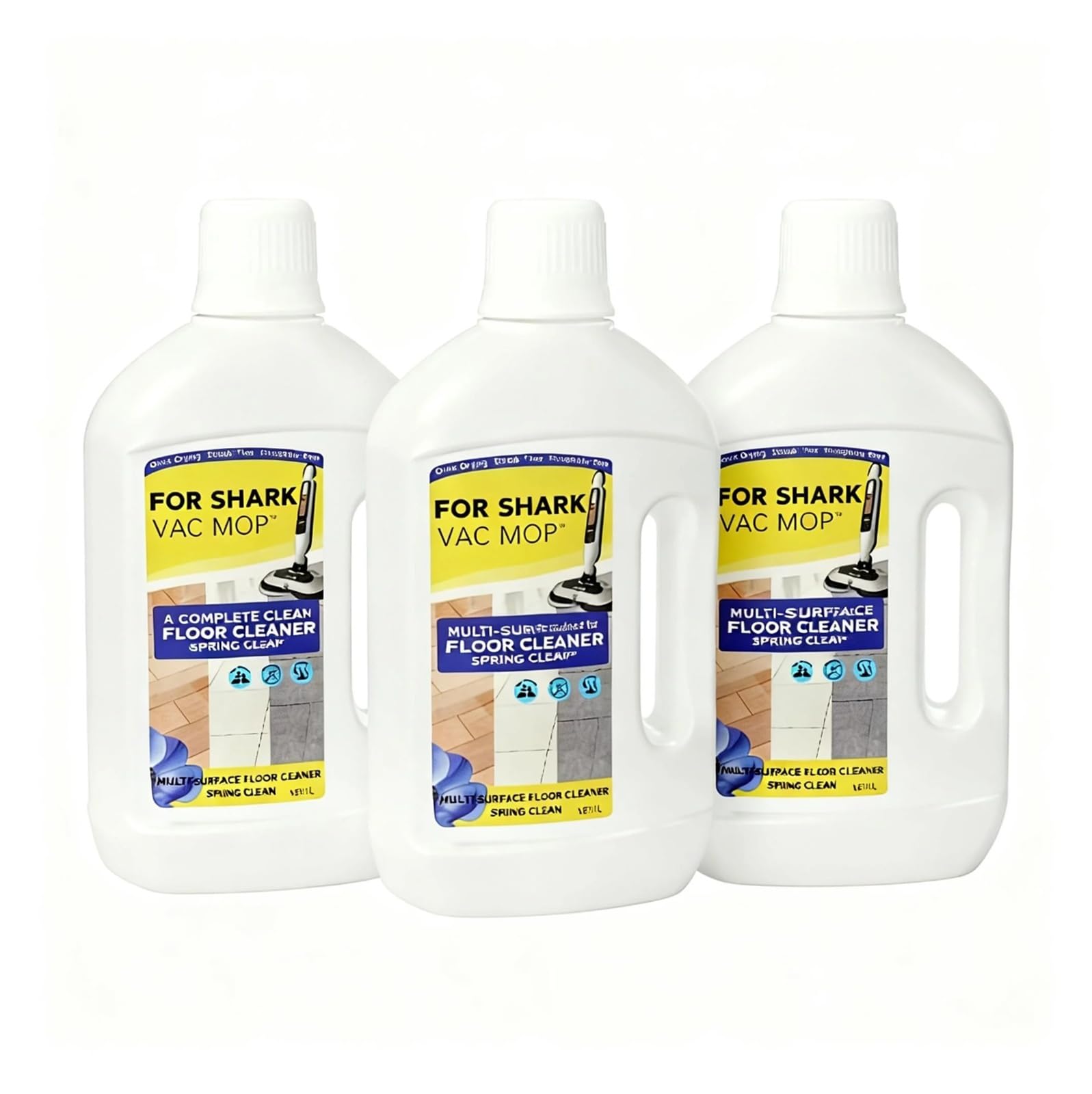 Compatible con aspiradoras Shark Matrix, AI Ultra, RV2310, WD101, WD201, VM252, recambio de limpiador concentrado multisuperficie aroma a jacinto, 1000 ml