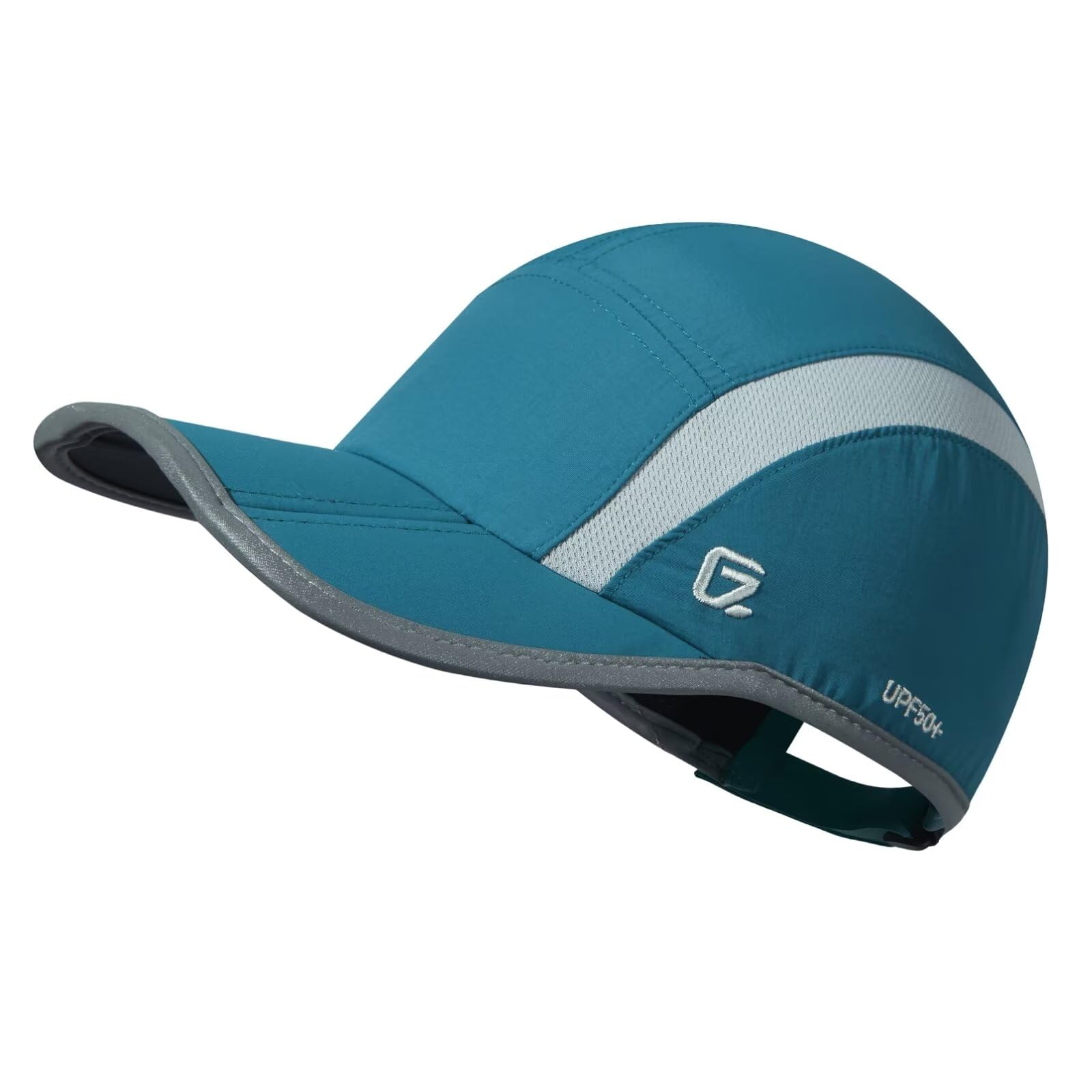 GADIEMKENSD UPF50+ Folding Outdoor Hat Unstructured Reflective Design Breathable Soft Sport Cap for Outdoor Sport — view 21