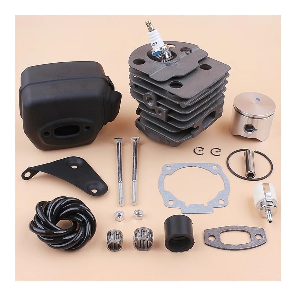 Réparer moteur tronçonneuse H 55 51 kit cylindre piston 45mm avec boulons