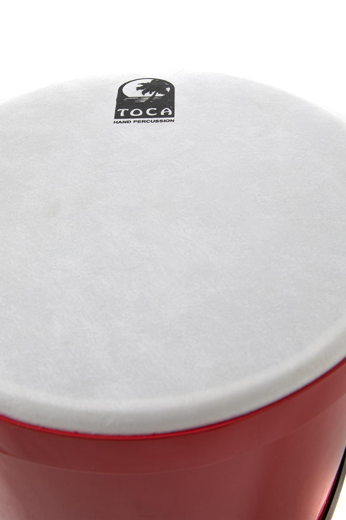 TOCA World Percussion Freestyle 2 Tom Tom (tambor óptimo para círculos de tambores, escuelas y jardines de infancia, de material sintético robusto, diámetro: 9,5", altura: 8"), Rojo