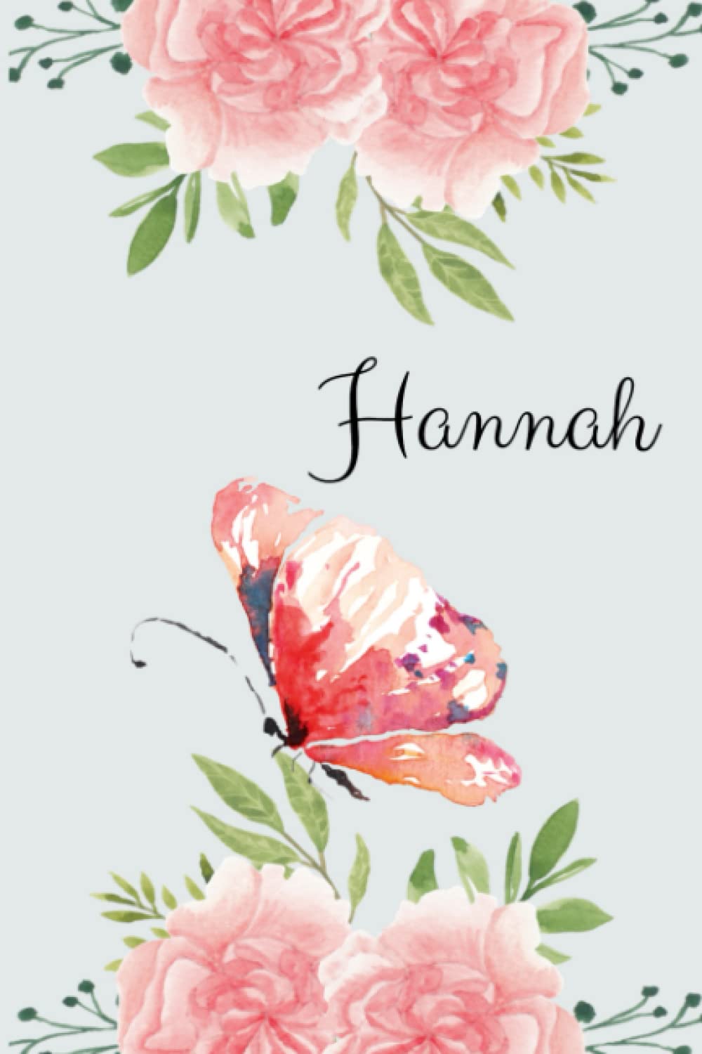 Hannah: Personalized Name Notebook, Journal, or diary
