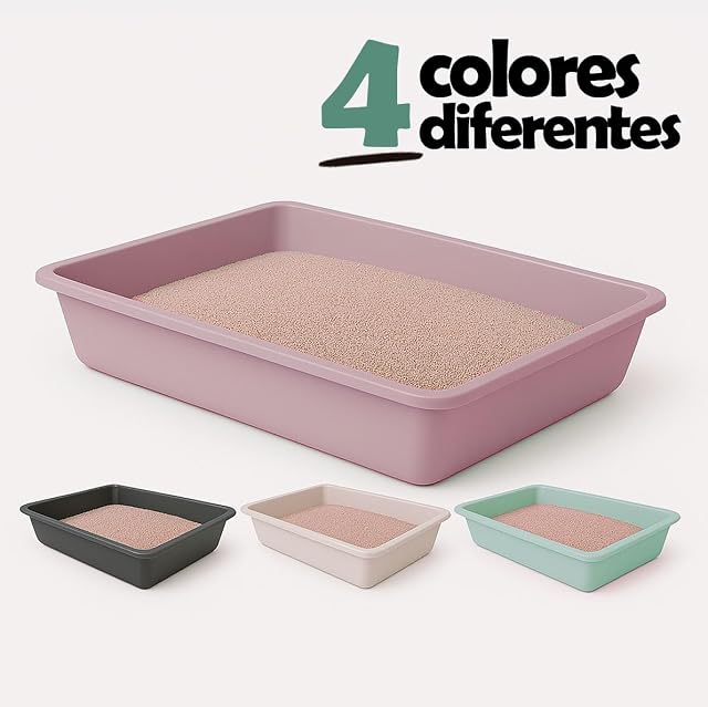 Foto 5 de 6 de Arenero Gato - Caja Arenero para Gatos x 2 Uds - Fabricado en España con Materiales 100% Reciclados