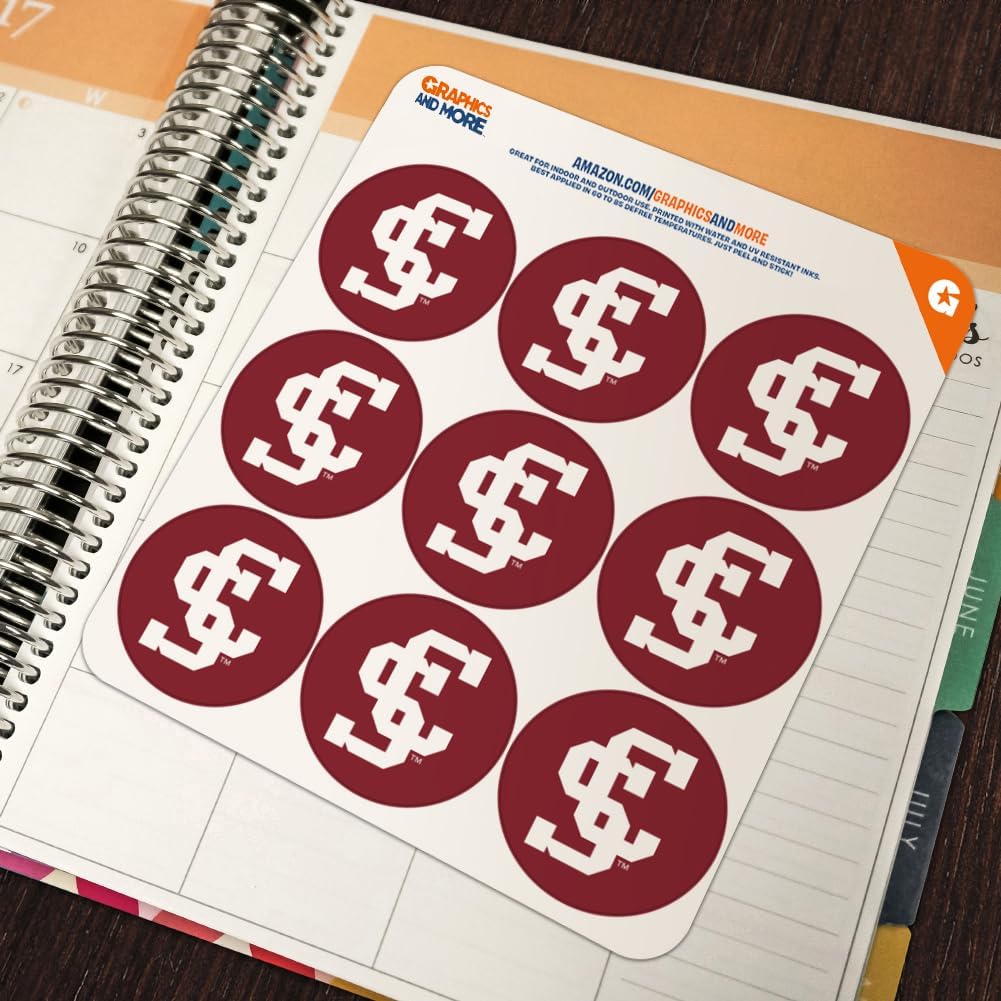 Graphics & More Santa Clara University Primary Logo Planner Calendar Scrapbooking Crafting Stickers - Image 5
