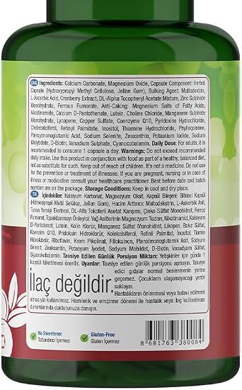 Nature's Supreme Multivitamin for Women 60 Capsules