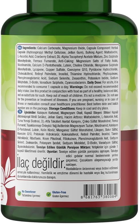 Nature's Supreme Multivitamin for Women 60 Capsules