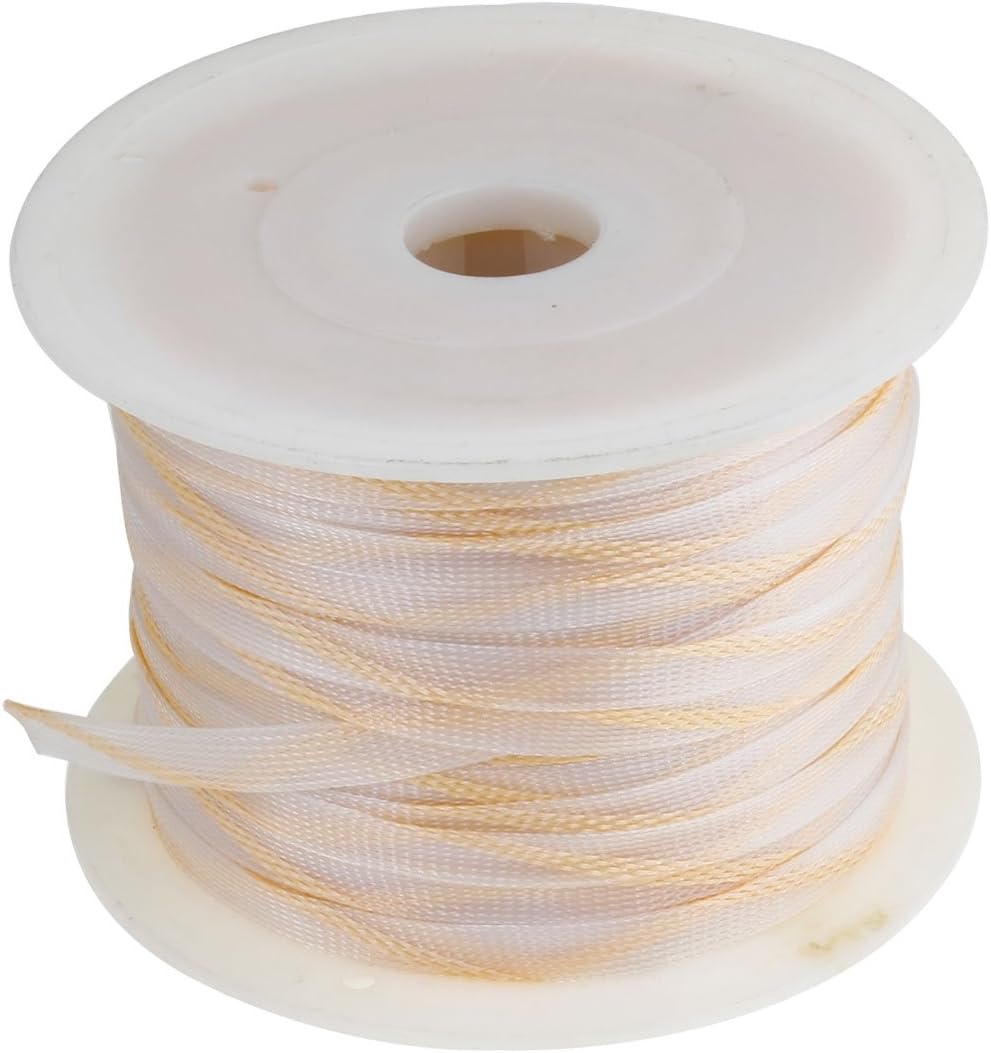 Car Audio 100M 12mm Width Braided Cable Wire Sheathing Sleeve PET