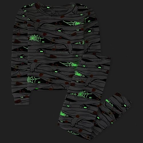 Miniatura 3 de The Children's Place Kids' Family Matching, Halloween Pajama Sets, Cotton
